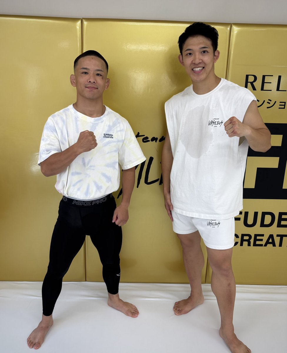 スタイル大好きな野杁選手セミナー🥊
早くチームで練りたい!!