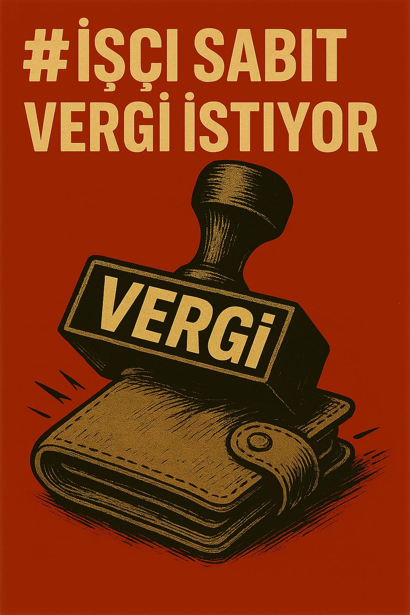 #İşciSabitVergiİstiyor

Vergi için adalet zamanı. 
Sendikalar 60 yıldır işçiyi uyuttunuz! 

Şimdi çözün işçi uyandı. 
<a href="/hakiskonf/">HAKİŞ KONFEDERASYONU</a> 
<a href="/turkiskonf/">TÜRK-İŞ</a>