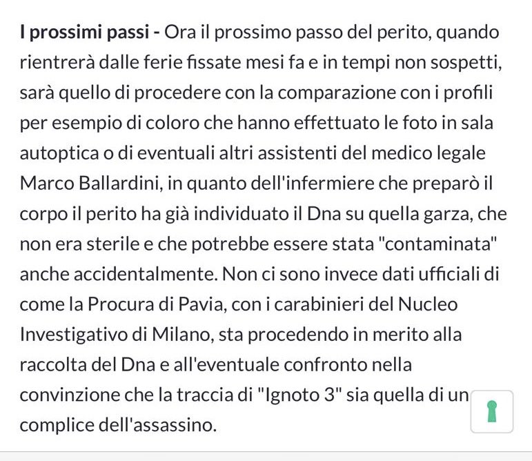 stanzaselvaggia's tweet image. Riguardo Garlasco, i titoli di questi ultimi giorni “ESCLUSA LA CONTAMINAZIONE” sono fuorvianti e errati. Il dna sarà pure dell’assassino, ma al momento la perita ha escluso solo contaminazioni RECENTI e le comparazioni con il dna dei tecnici non sono terminate.
