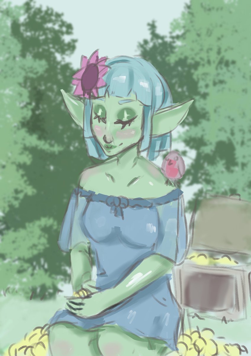 🌸💚 Bean the Humie 🌸💚 🔞 arc: goblin noises tweet media