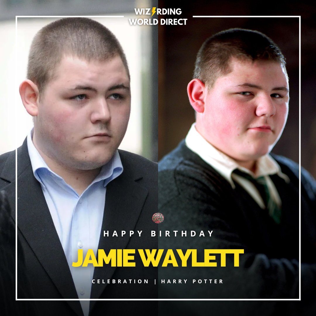 WW_Direct's tweet image. Happy birthday to Jamie Waylett who portrayed Vincent Crabbe in the HARRY POTTER films! 🎂