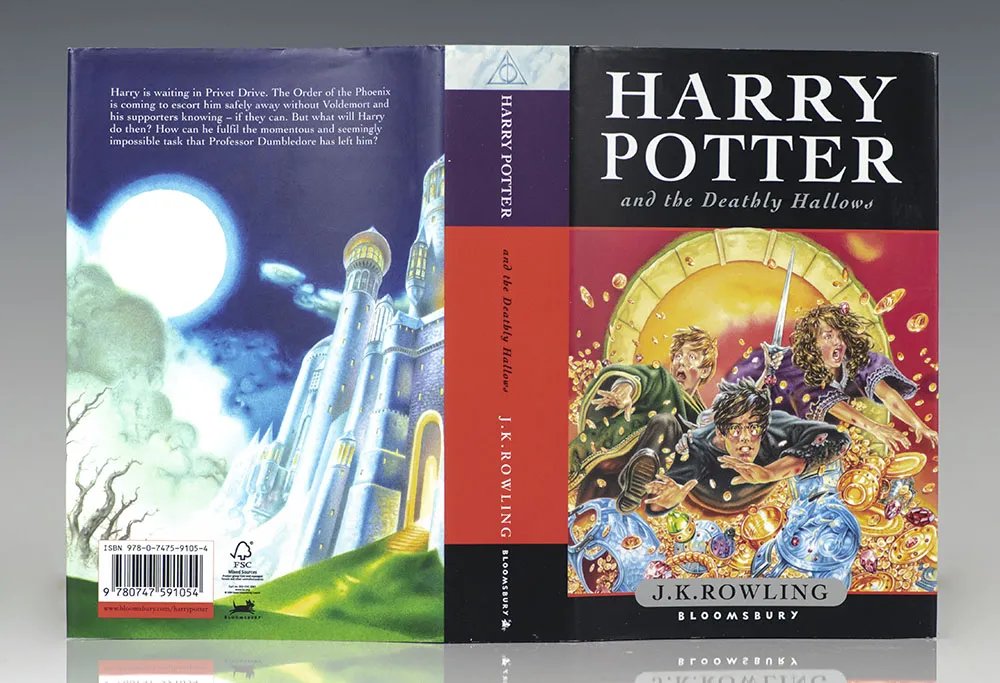 WW_Direct's tweet image. The saga came to an end 18 years ago with the publication of HARRY POTTER and the Deathly Hallows ⚡️