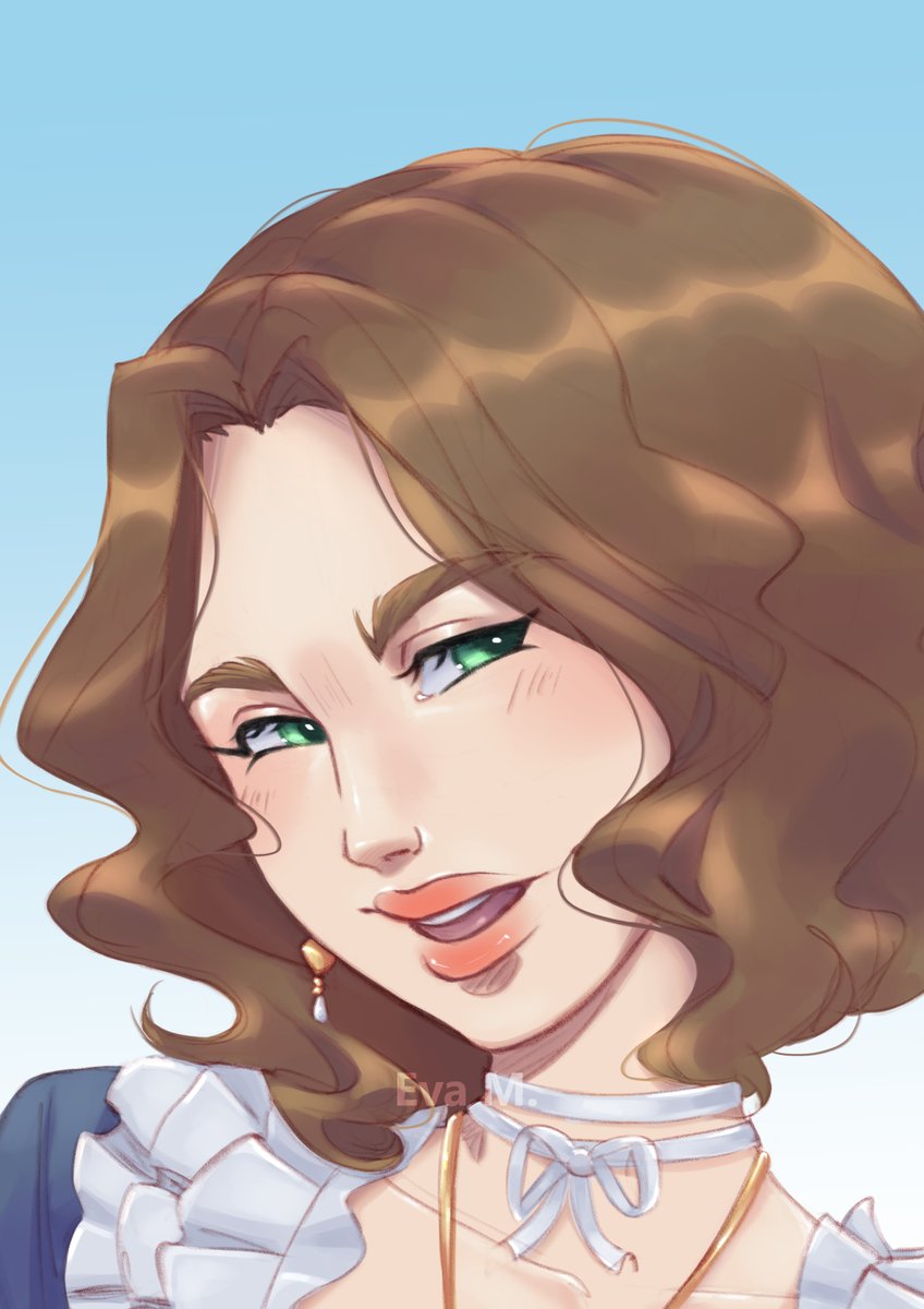 evamontesart's tweet photo. โจ Commission for @dayreavers โจ
Had a blast painting this charming OC portrait ๐ Loved those curls and her sassy vibe!
๐ Commissions open!
๐ https://t.co/gTVJuFj4iB
#digitalart #animeart #ocdrawing #artcommission #bustportrait #commissionsopen #illustration https://t.co/dyVR0tg8kJ