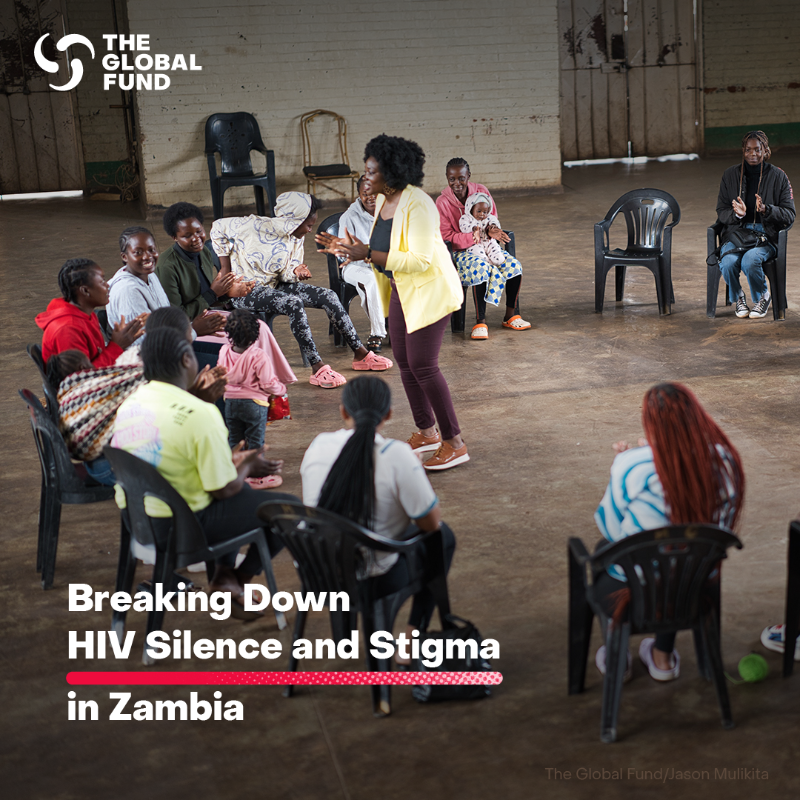 GlobalFund's tweet photo. For Taonga and the “Pink Girls,” every day is #ZeroHIVStigmaDay.

Zambia surpassed the 95-95-95 HIV targets – but adolescent girls &amp; young women still account for 80% of new infections.

@GlobalFund is working with partners to expand access to HIV prevention, testing &amp; treatment.