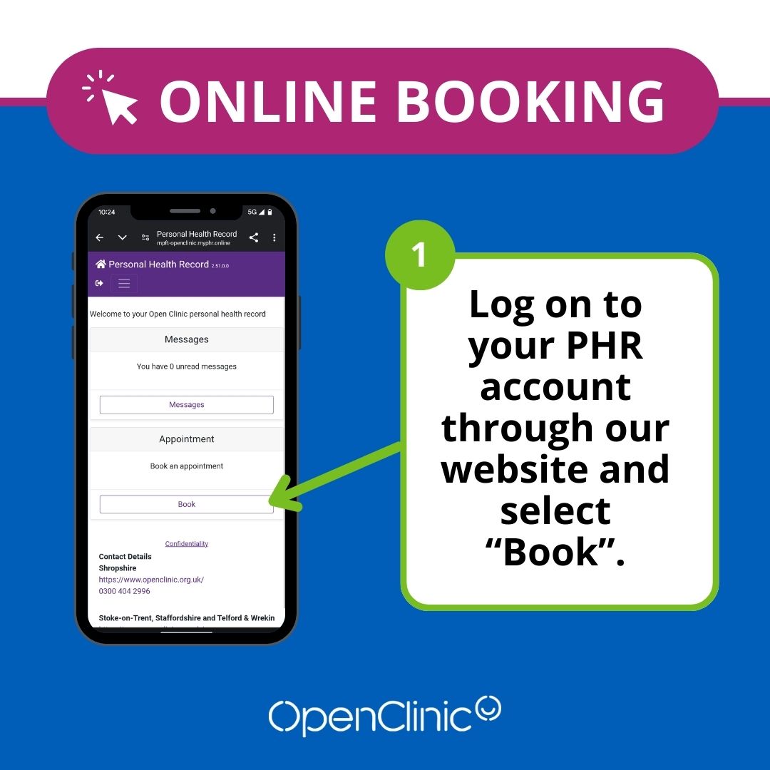 Open Clinic NHS tweet media