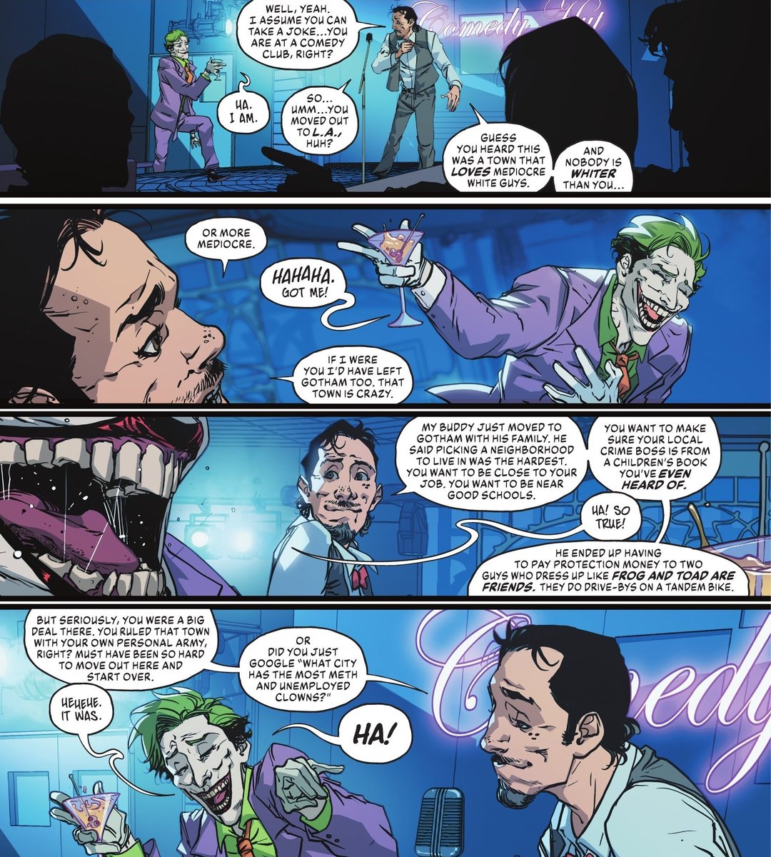 ComicGirlAshley's tweet image. You can feel this man's life expectancy drop with every joke