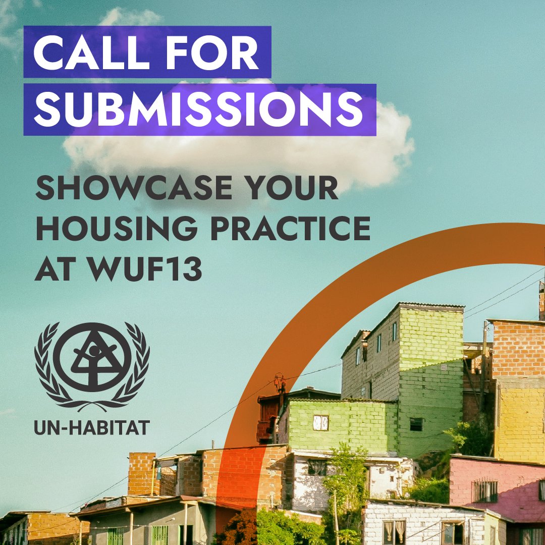 UNHABITAT's tweet image. 🌍 Have a housing solution that works?
UN-Habitat invites proven, impactful practices to be showcased at #WUF13!
Gain global visibility & shape policy for #HousingForAll.
Submit by 31 Aug 2025 👉 loom.ly/UOuyRlM