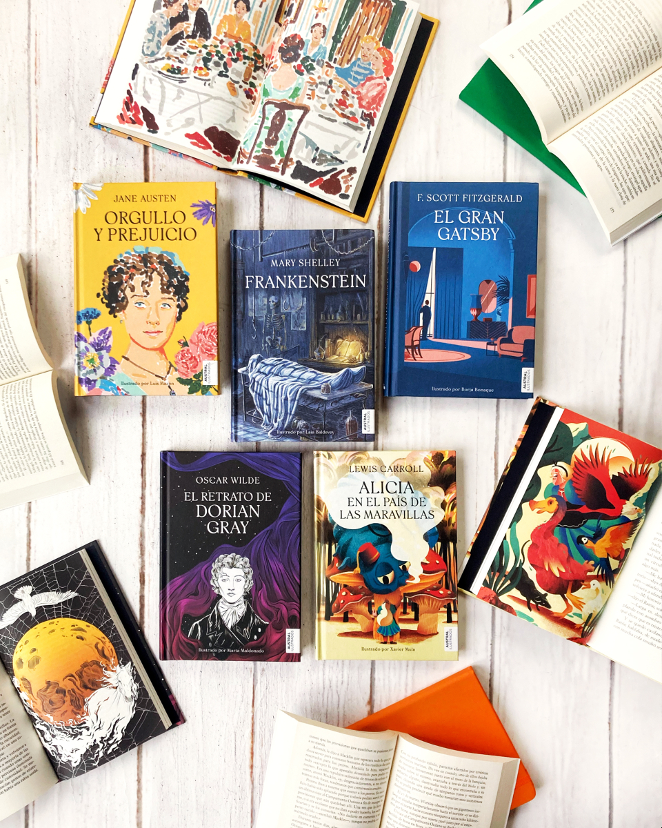 Austral_ed's tweet image. Los amantes de las ediciones ilustradas están de enhorabuena, porque con nuestra colección #AustralIlustrados podrán disfrutrar con estos súper clásicos ilustrados por algunos de los mejores ilustradores del momento. #AustralEditorial