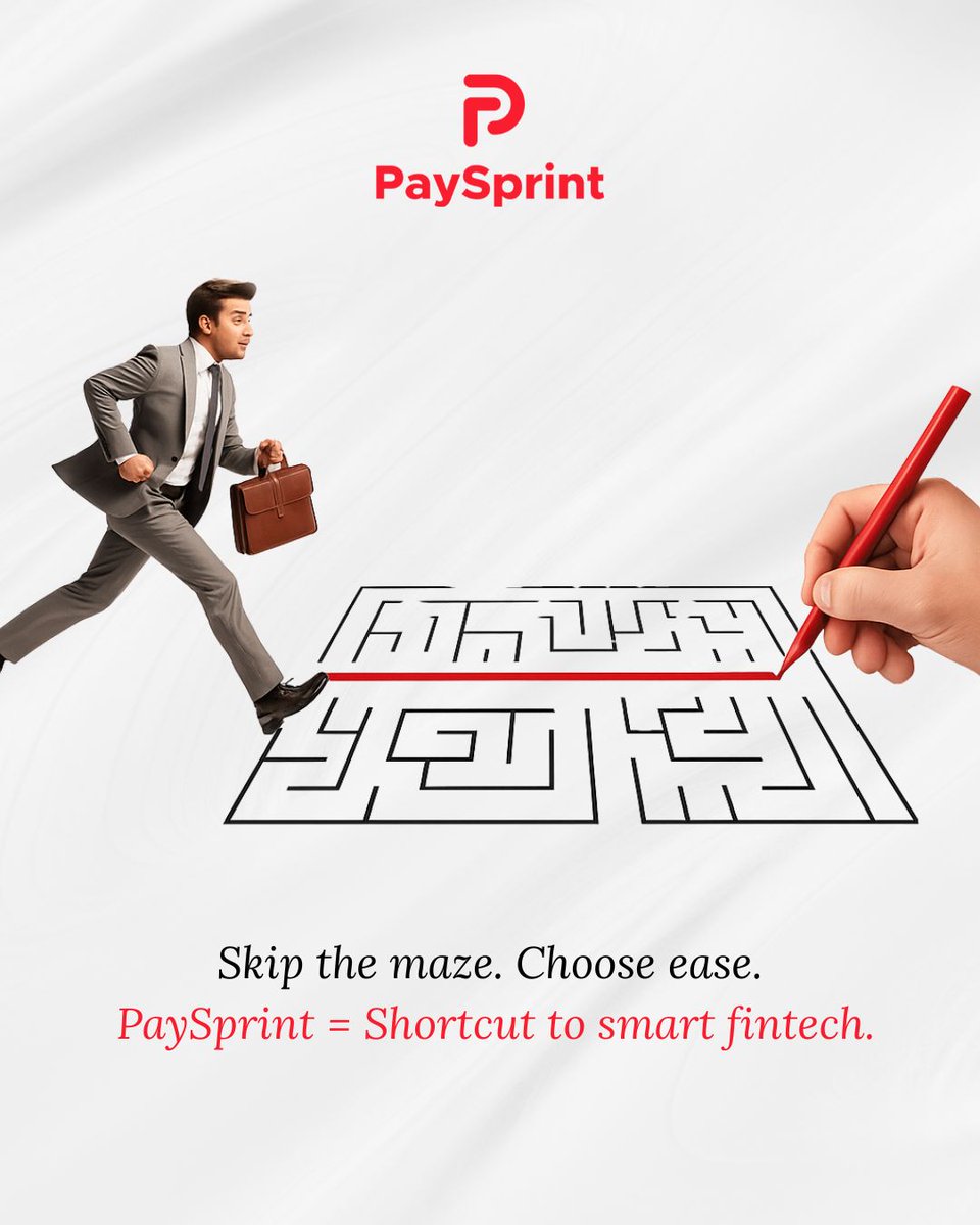 paysprintpvtltd's tweet image. 📲 Why take the long route when smart fintech leads the way?
Cut through the clutter with PaySprint — your quickest route to streamlined financial solutions.
✨ Skip the maze. Choose innovation. Choose ease.

PaySprint = Gateway to smarter fintech.

#Paysprint #APISolution