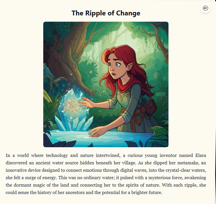 Upload your Never Ending Story NFT contribution on X with this exact text: Just created my page in @‌campnetworkxyz's Never Ending Story using @‌StoryChain_AI 📖 Continue Milo's story for a chance to win a @‌CampTrailHeads WL spot! #NeverEndingStory