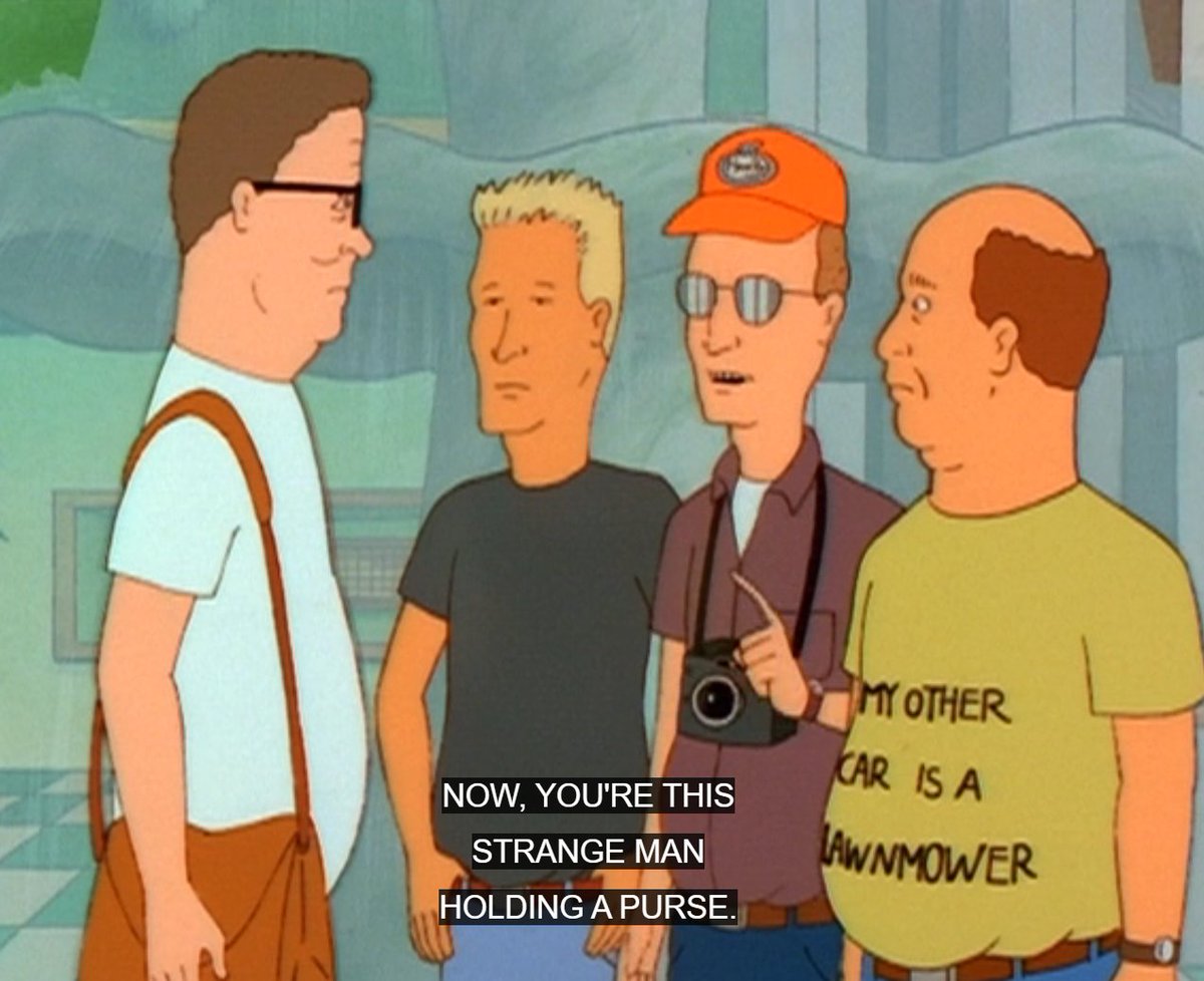 literaturedevil's tweet image. Continuing my watch through of King of the Hill, the more things change - the more they stay the same. 🤣