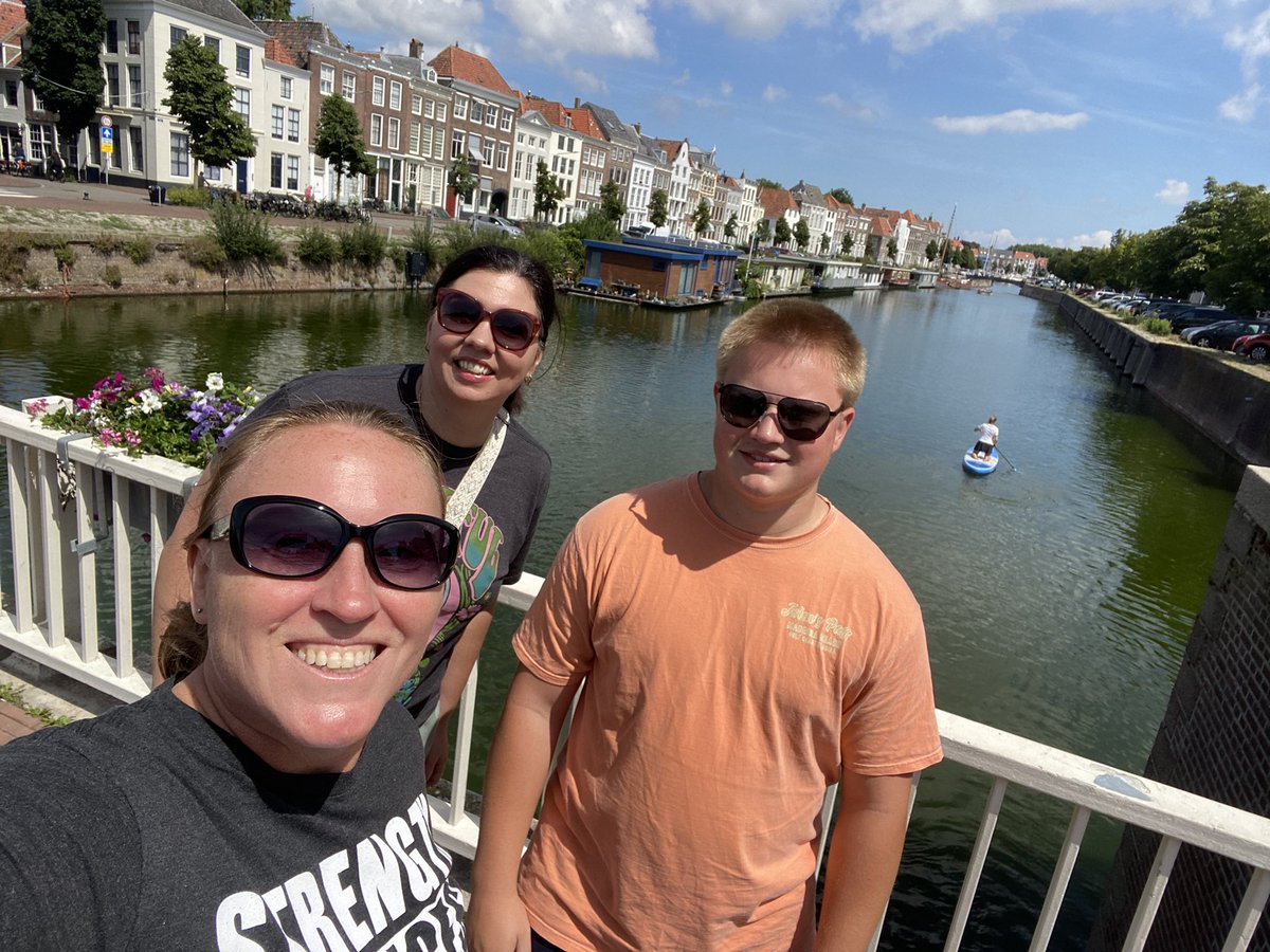 So grateful for our friend Sheri Bos and her family for sharing their home with us in Middelburg, Netherlands! Now a train to Amsterdam for a few days