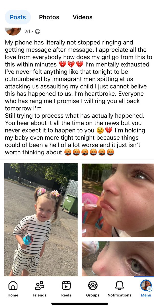 Seany Boy 🏴 (@seanyboyy89) on Twitter photo 🚨LIVE TODAY at 11AM🚨
A Manchester mother | <a href="/FallonGairns_X/">Fallon Gairns</a> | joins us to share a harrowing ordeal no parent should ever face…
While at Heaton Park with her 4 year old daughter, they were allegedly spat on and her young daughter was slapped across the face by a group of men 🚨LIVE TODAY at 11AM🚨
A Manchester mother | <a href="/FallonGairns_X/">Fallon Gairns</a> | joins us to share a harrowing ordeal no parent should ever face…
While at Heaton Park with her 4 year old daughter, they were allegedly spat on and her young daughter was slapped across the face by a group of men