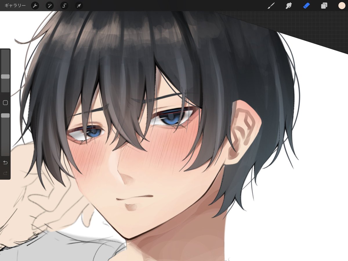 mpmp__maki's tweet image. 久々創作男子