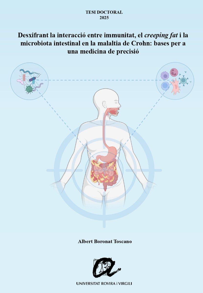 IISPereVirgili's tweet image. 📒 L’investigador predoctoral del grup de recerca en Malalties Inflamatòries Intestinals (#IBoDi) de l’IISPV Albert Boronat defensarà la seva tesi aquest dimecres 23 de juliol (12h) a l'@hjoan23.
@universitatURV