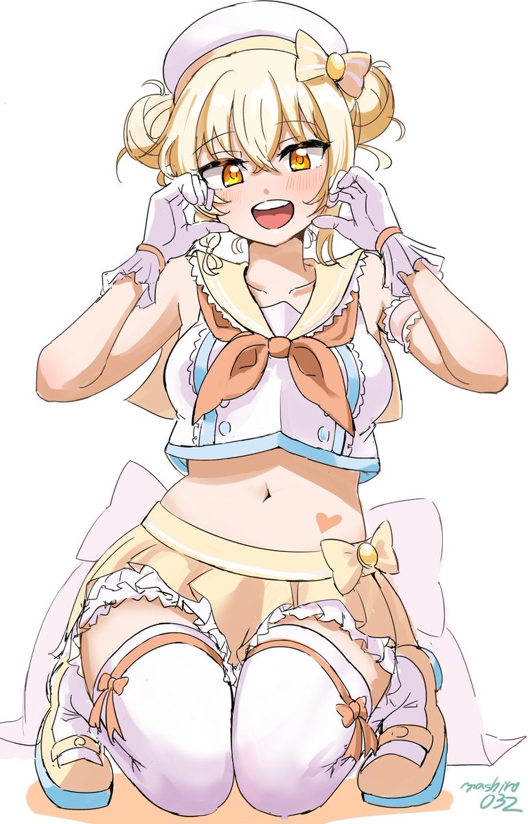 mashiro032's tweet image. マリンルック愛さん