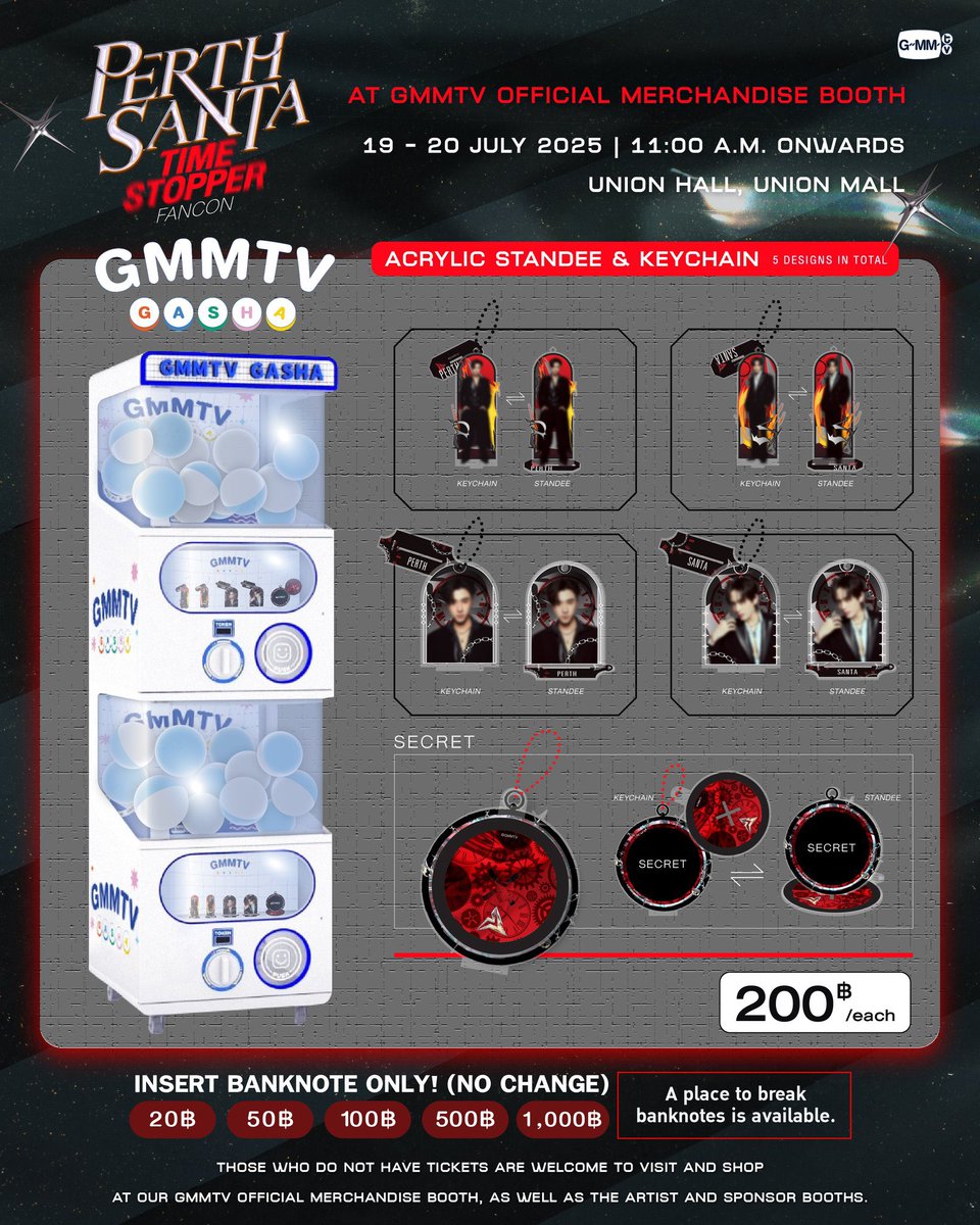 Waterlily555_'s tweet image. GMMTV GASHA at PERTH SANTA TIME STOPPER FANCON販売中😊
デザイン指定可能です🉑
ご興味ある方はLINEまで🙏
連絡先はプロフからご確認頂けます。
#PerthSantaFancon
#GMMTV