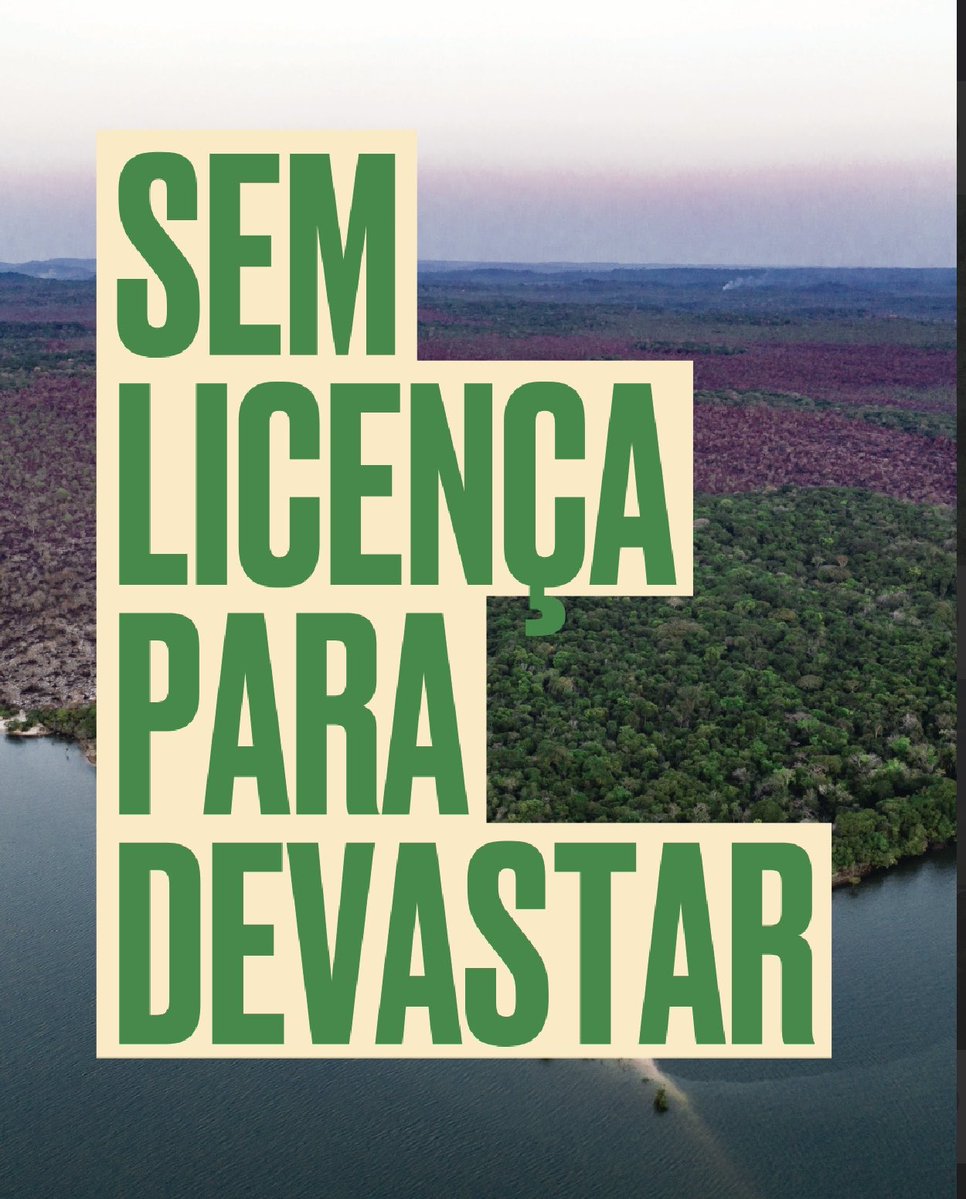 MAPICC2021's tweet image. Brazil’s Chamber of Deputies has passed the ‘devastation bill’ allowing self-licensing of projects without environmental reviews. It now awaits president Lula’s approval or veto.
Will Lula stand with environmental justice?