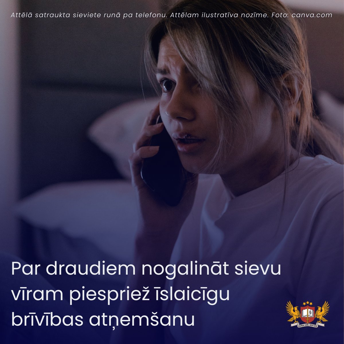 prokuratura_LV's tweet photo. Vīrietis no savas e-pasta adreses un mobilā telefona, kā arī no citiem dažādiem telefona numuriem regulāri sūtīja ziņas, kas saturēja draudus sievieti nogalināt un nodarīt smagus miesas bojājumus. 🔴⚫
https://t.co/6SCmy8lyAH
#prokuratūra #krimināllieta #draudi #vardarbība https://t.co/dZ248lEMeo