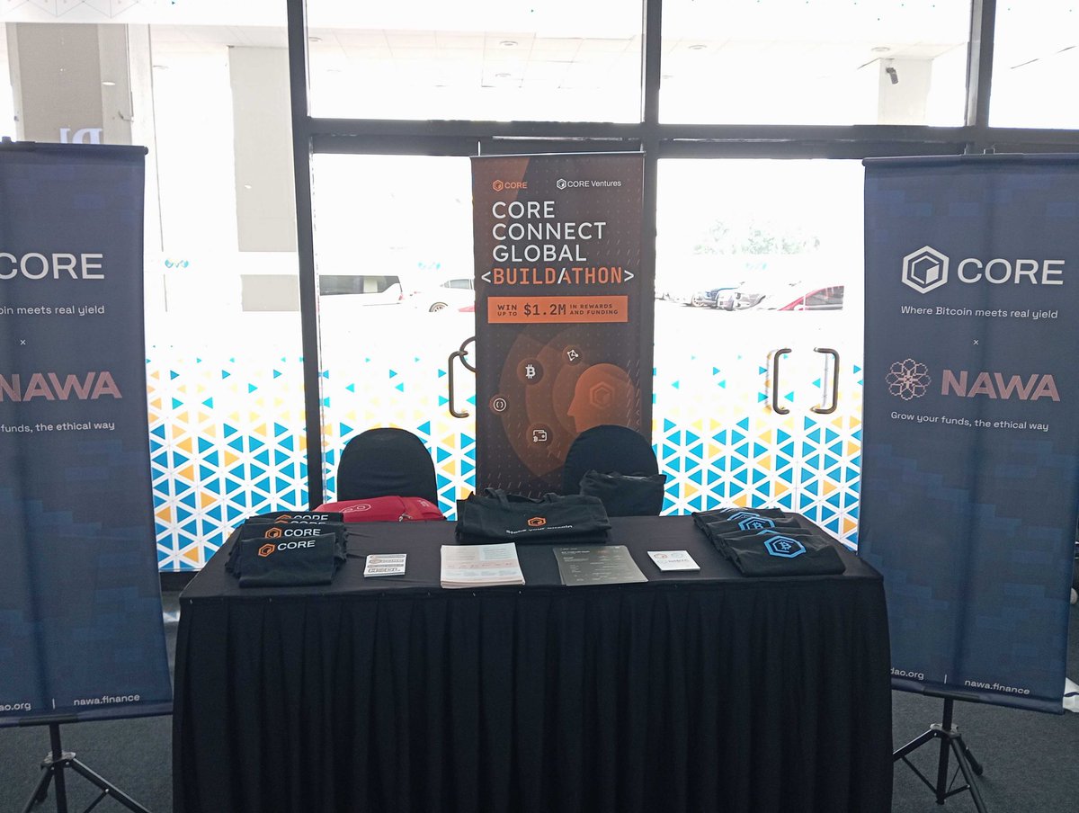 Core_Belle's tweet image. Who's at Malaysia Blockchain Week? Come find us at the Core x Nawa booth and let's connect! @Coredao_Org @NawaFinance @MalaysiaBCW