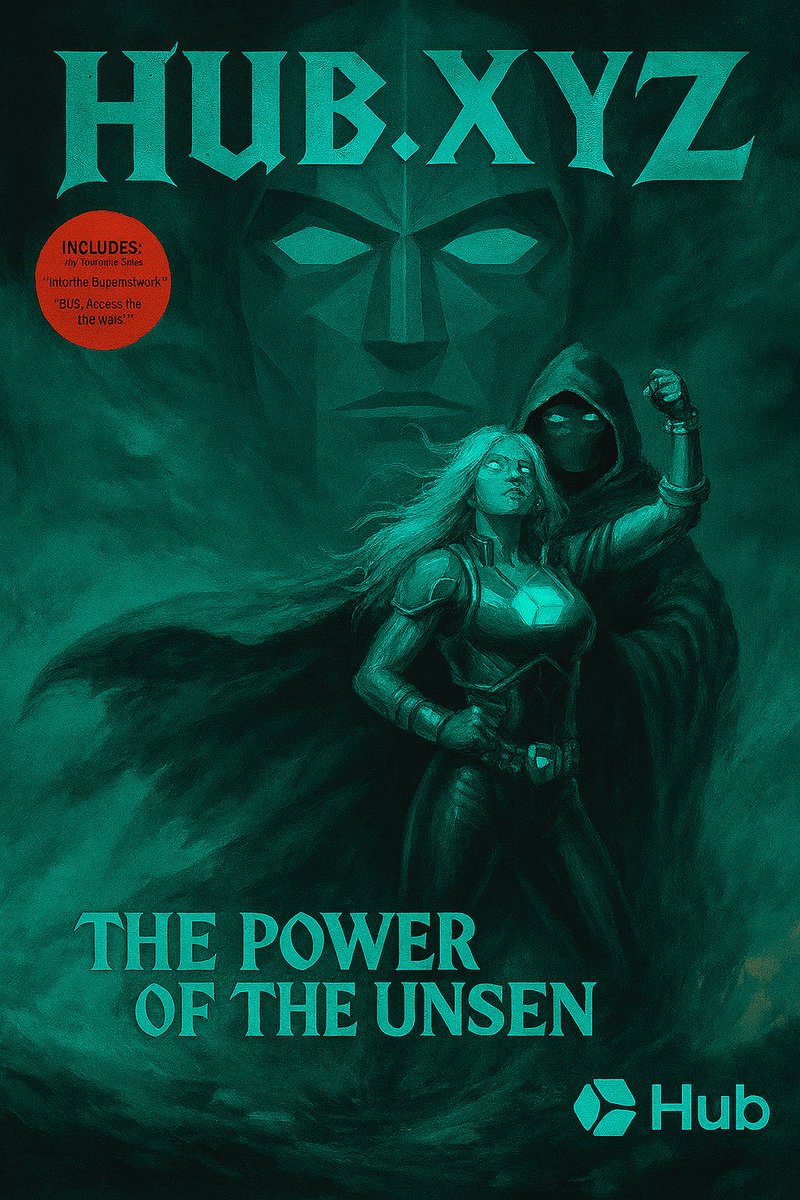🎸 What if a protocol thesis dropped like a metal album?

Loud. Charged. Unapologetically bold.

Introducing:
The Power of the Unseen: the third (unofficial) album tribute to <a href="/hubxyz/"></a>

This one’s for the hidden stuff:
- Bandwidth you don’t notice
- Agents making moves before