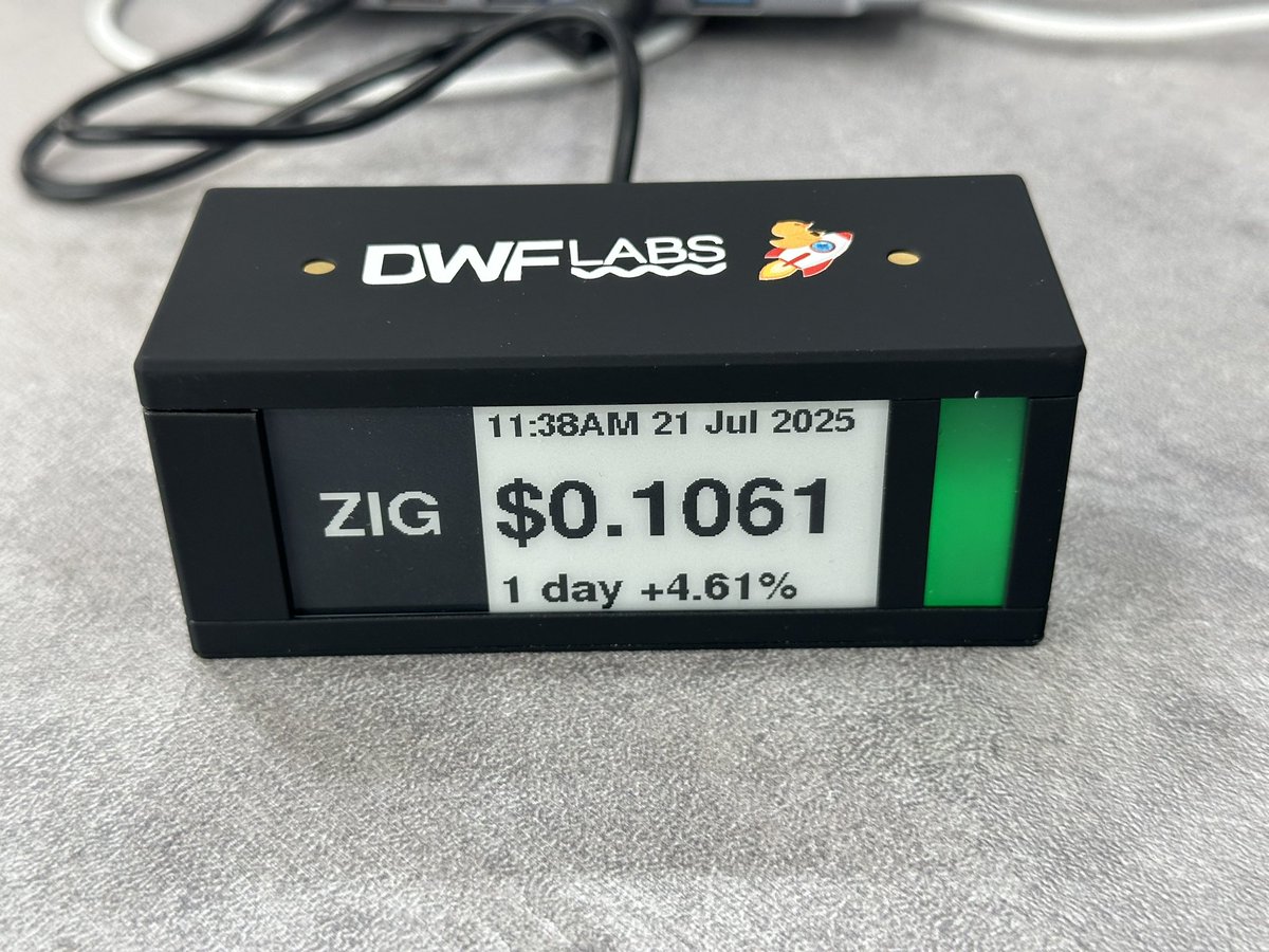 ARafayGadit's tweet image. ZM with $ZIG on this beautiful TickrMeter!
Thank you @AlessiaBaumgar & @DWFLabs for this amazing gift, super awesome 😍