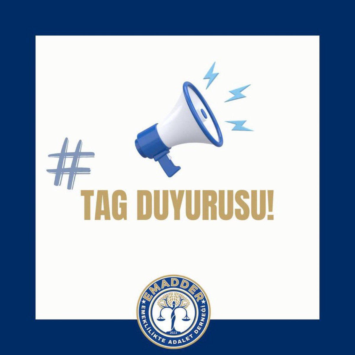 ‼️ YENİ TAG ‼️
📢 Ses ver Türkiye!
📢 Duyur adaletsizliği!
👇👇👇
#KademeBekletilemez

👷‍♂️👩‍⚕️ 09.09.1999 sonrası SGK girişi olan milyonlarca emekçi, hâlâ hakkı olan Kademeli Emeklilik Yasası'nı bekliyor!
Yıllar geçti, sabır taştı!
EYT düzenlemesi adaleti sağlamadı, adaleti KADEME