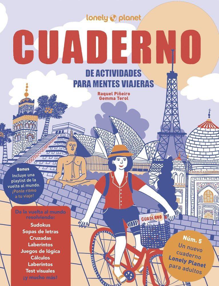 No siempre es necesario hacer maletas ni reservar vuelos para explorar el mundo: a veces, basta con un lápiz y ganas de descubrir. Con este libro te invitamos a dar la vuelta al mundo resolviendo desafíos que pondrán a prueba tu lógica y tus conocimientos. lc.cx/VpAXgQ