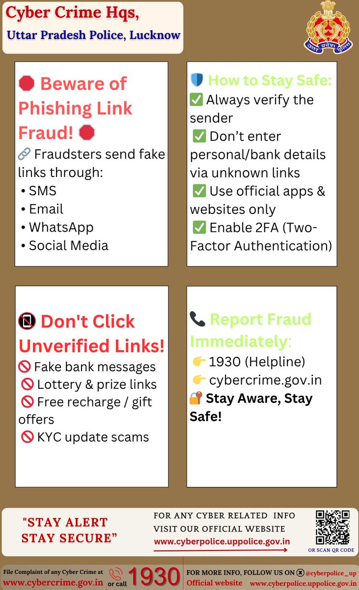 🧠 Smart Users Don’t Click Unknown Links