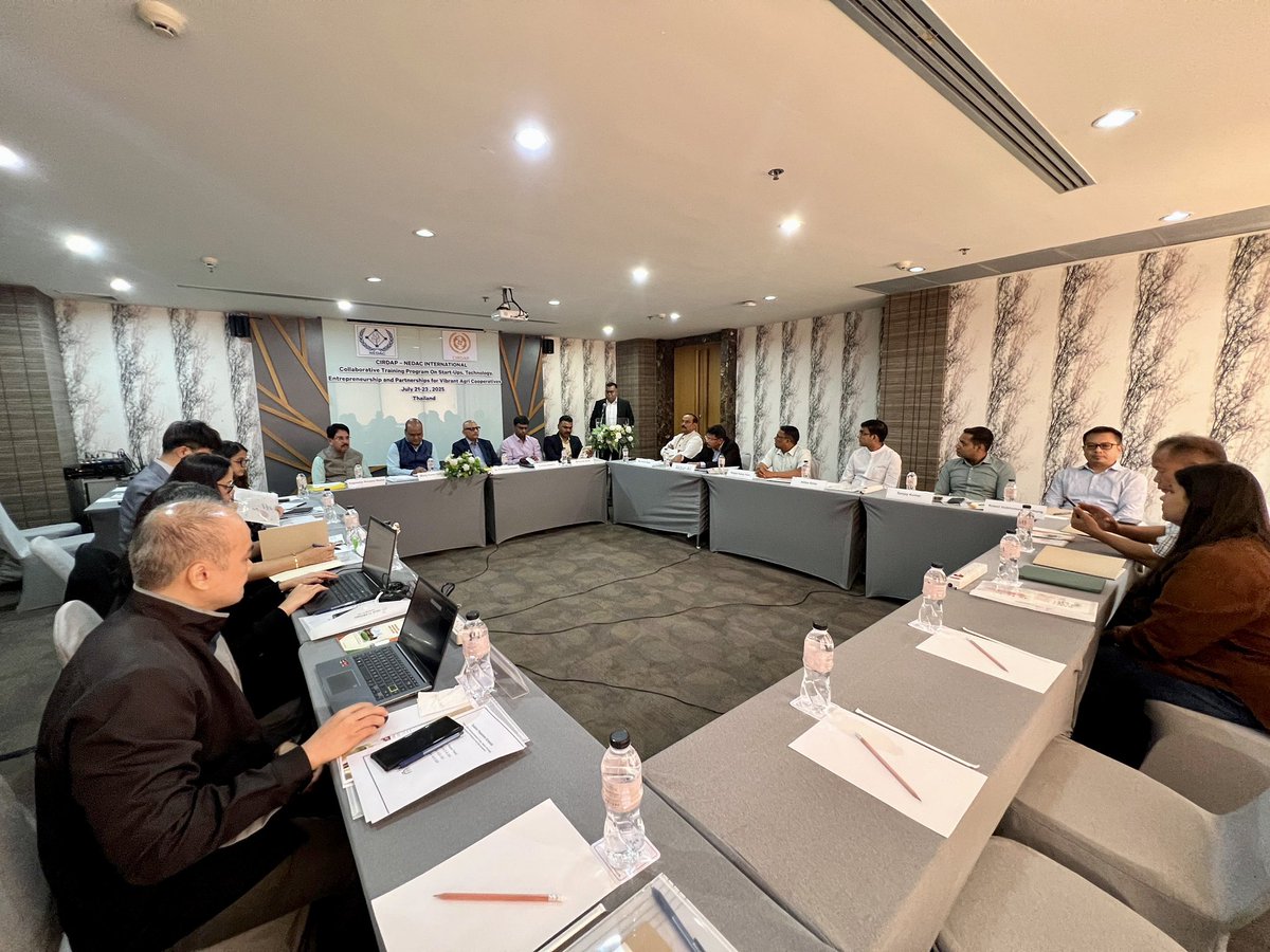 CIRDAP &amp; NEDAC kick off intl. training on “Startups, Tech, Entrepreneurship &amp; Partnerships for Vibrant Agri Cooperatives” in Bangkok 🇹🇭 (21–23 July, 25). 18 reps from India, Bangladesh, Nepal, Philippines, and the Republic of Korea join to boost innovation in agri-coops!  #NEDAC