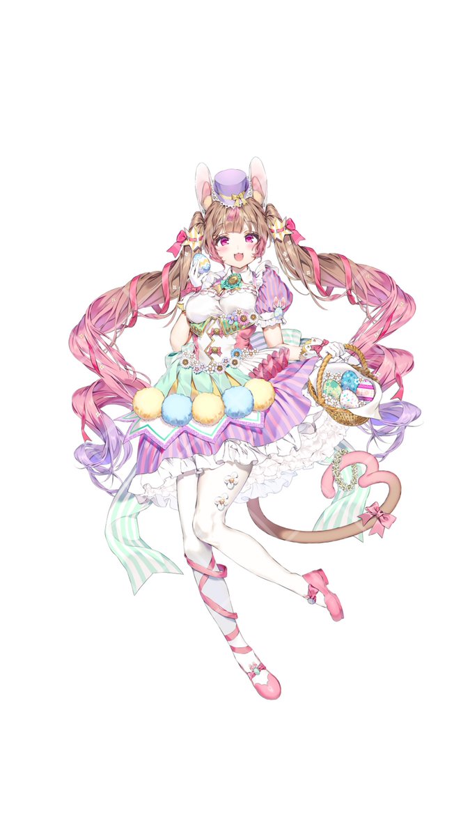 srm_kimi's tweet image. 【お仕事報告】
#IRIAM にて活動中のANIMO( #ANIMO_LIVE )所属 猫桃 みゅう様( #Nekomi_myuu )のナース/イースター立ち絵を制作させて頂きました!