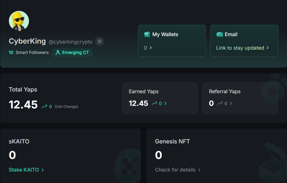 I spent months with 0 Yaps but then went from Yap jail to 12.45 in 2 days...

If you want know how to do this, follow me and we can win together 🏆

Who still has 0 Yaps?|