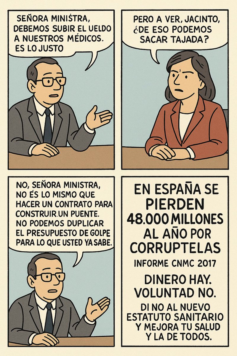 Estudios existentes sobre costes de la corrupción en España:
1.Informe sobre Competencia en Contratación Pública (Comisión Nacional de los Mercados y la Competencia, CNMC)
cnmc.es/2017-01-18-la-…
Cifra: 48 000 M€ de sobrecoste anual por prácticas de colusión —acuerdos secretos