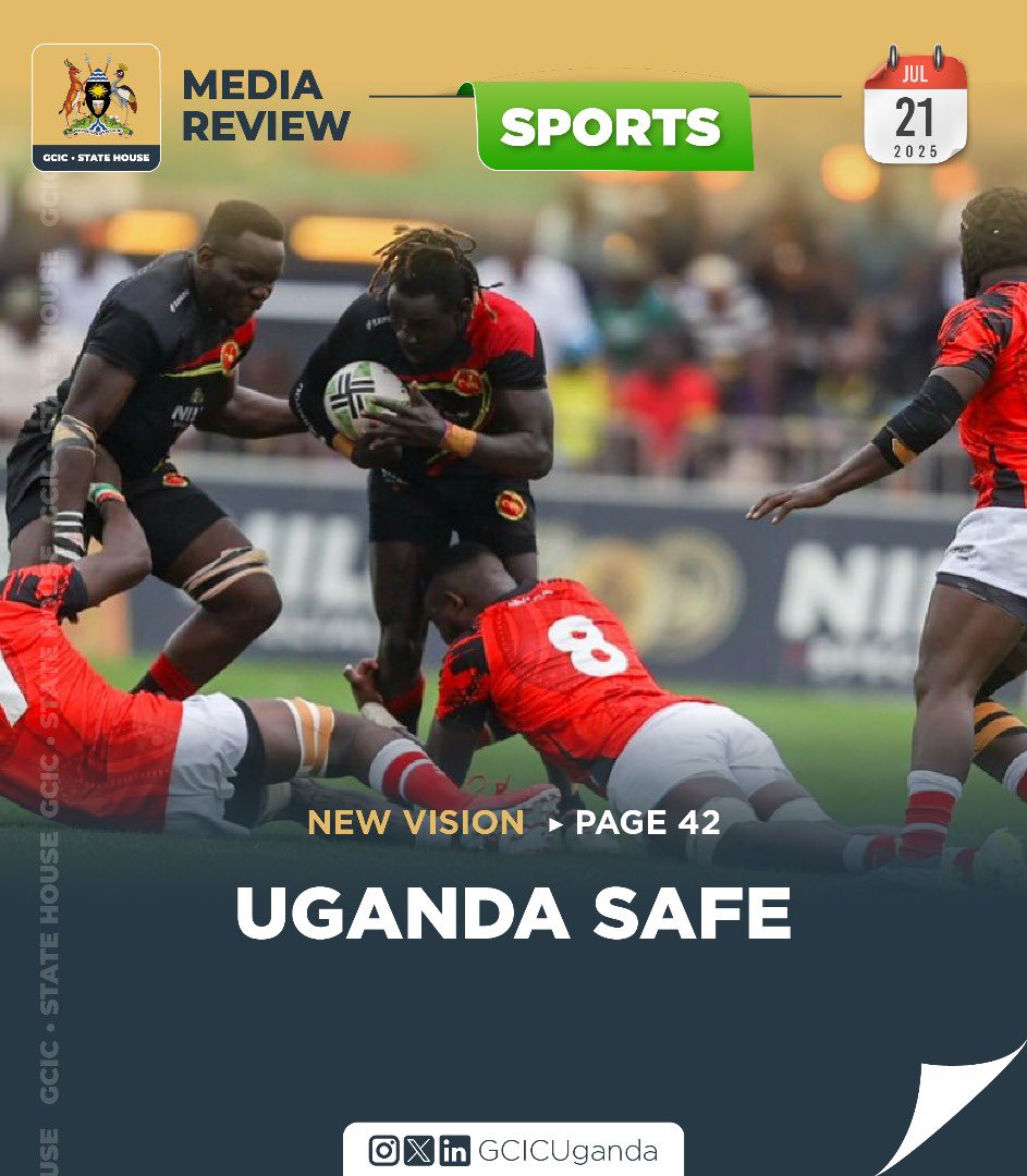 GCICUganda's tweet image. The Rugby Cranes saved their best performance for last as they concluded the Rugby Africa Cup with a comprehensive 37-17 victory over Cote D’Ivoire on Saturday. #GCICMediaReview #OpenGovUg