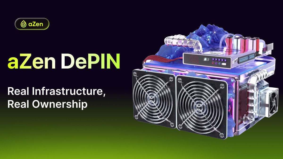 azen_protocol's tweet image. 🌐 aZen is building the compute infrastructure layer for AI + Web3, powered by real users.
✅ Decentralized
✅ Scalable
✅ User-owned
DePIN = Infra meets incentives.
#aZen #DePIN #AI #Web3