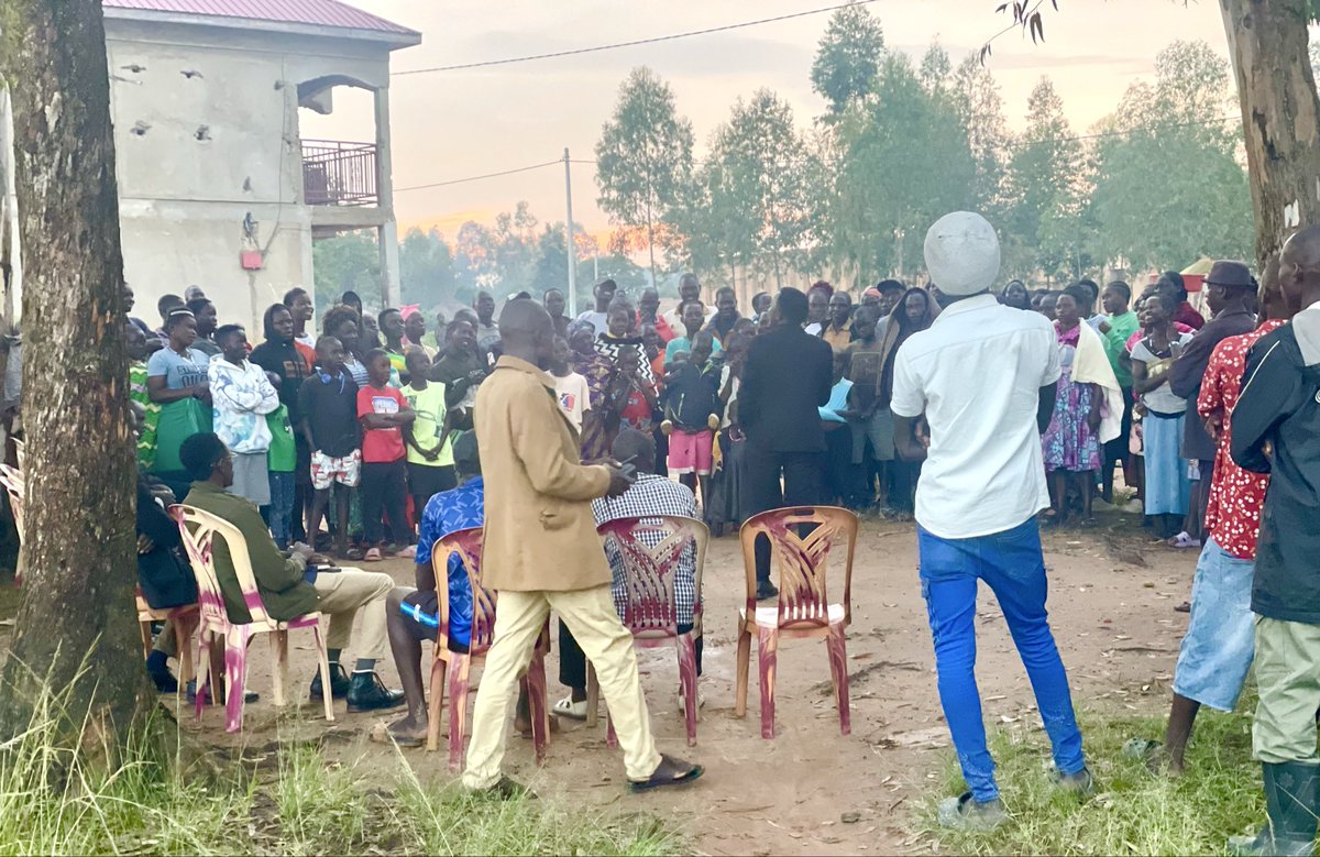 LAlionzi's tweet image. We concluded the day at Nunu Cell, where the message of result-driven servant leadership ignited hope—voices united, and the call for change grew louder and closer than ever.
Alionzi Lawrence Dangote
Arua City Mayor 2026–31