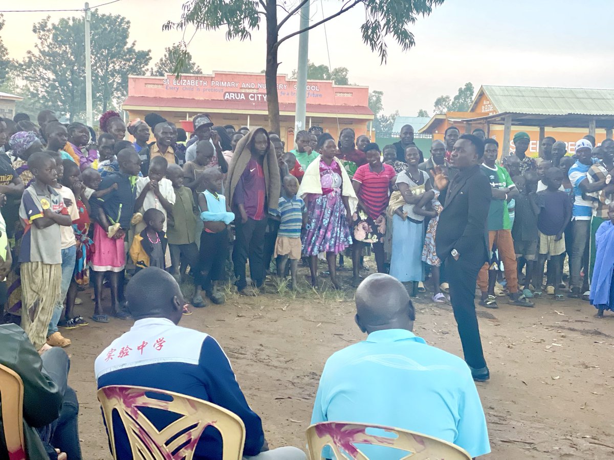 LAlionzi's tweet image. We concluded the day at Nunu Cell, where the message of result-driven servant leadership ignited hope—voices united, and the call for change grew louder and closer than ever.
Alionzi Lawrence Dangote
Arua City Mayor 2026–31