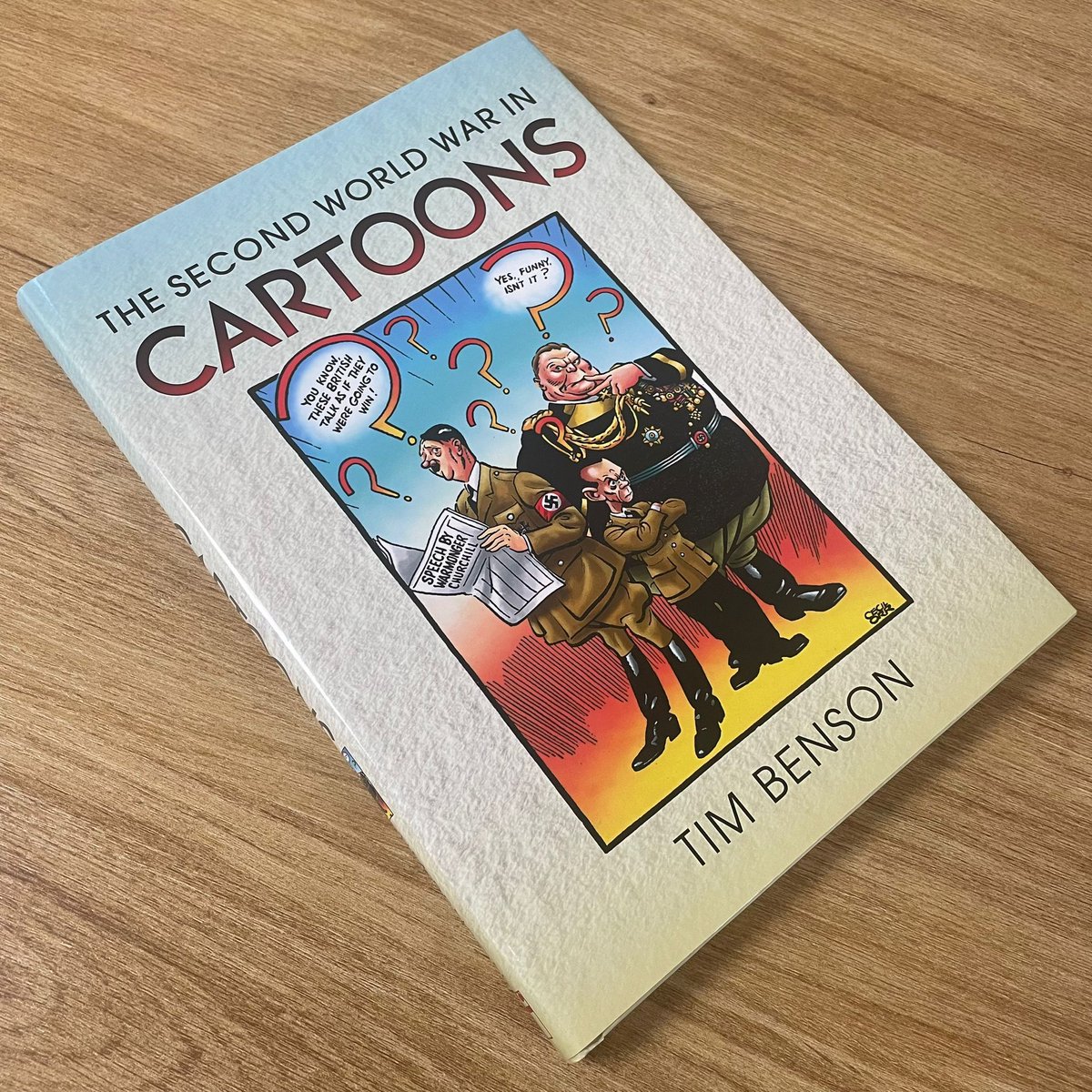 Frontline_Books's tweet image. Popular new release:
π The Second World War in Cartoons by Dr Tim Benson π
π buff.ly/Foq957k