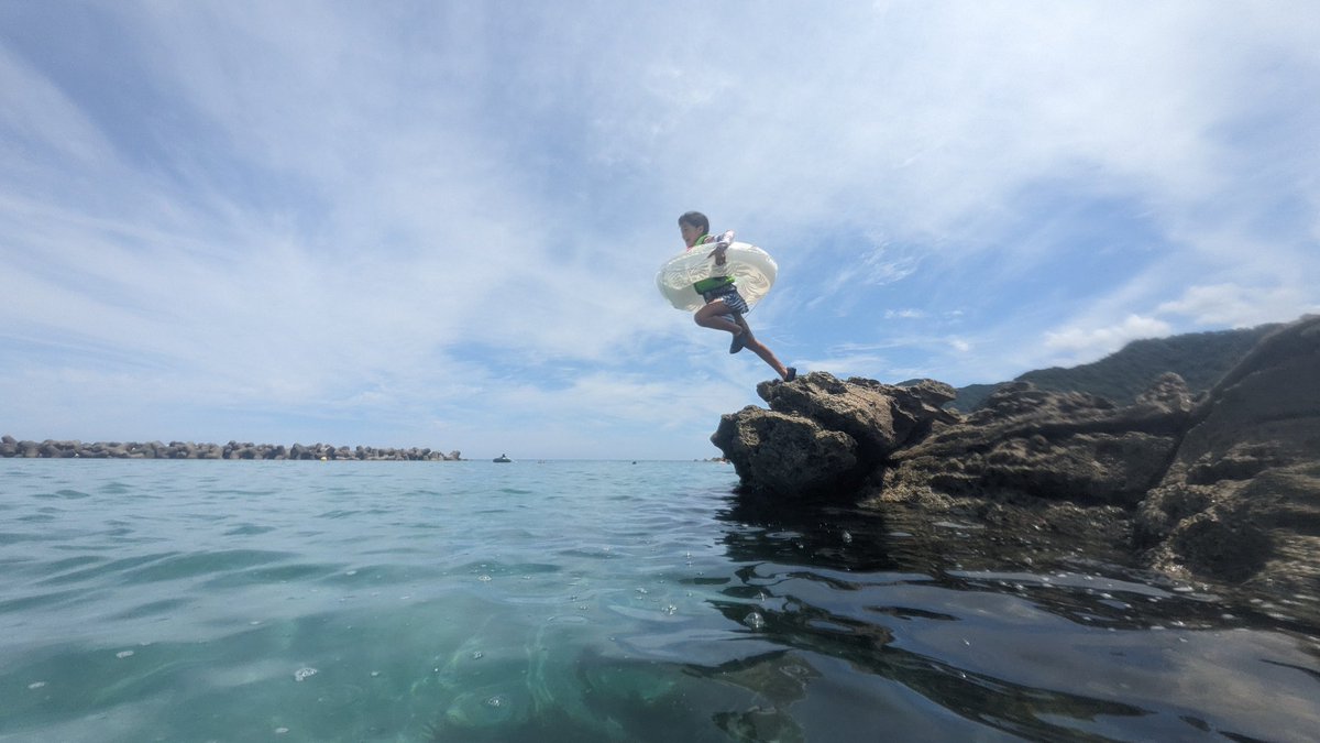 2号機大はしゃぎでした。
