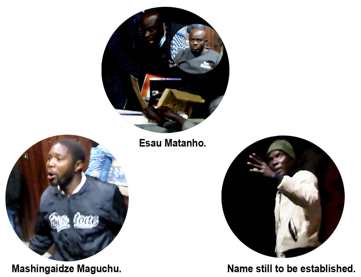 TheMirrorMsv's tweet image. Zanu PF Masvingo’s angels of terror… know their faces! They are closely linked to Ezra Chadzamira. @GutuUnited
@lawsocietyofzim
@ParliamentZim
@fojo_int
@VoluntaryMedia
@ZUJOfficial
@Zim_Media_Com
@misazimbabwe
@ZimRightsLIVE
@UNHumanRights
@JobSikhala1
@USEmbZim
@JSCZim…