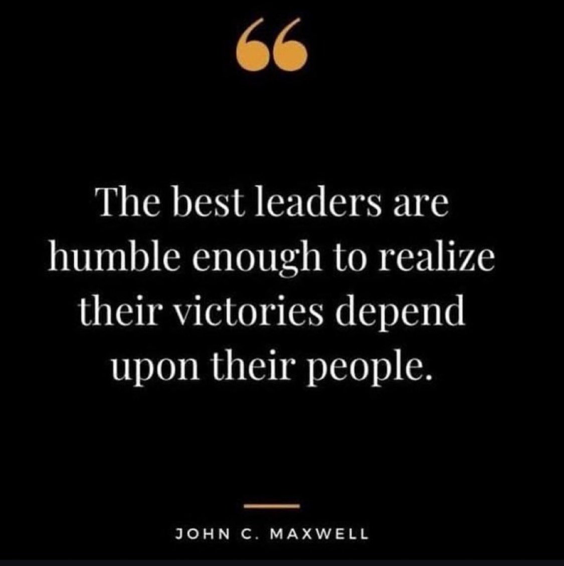 An affirming truth about servant #leadership …