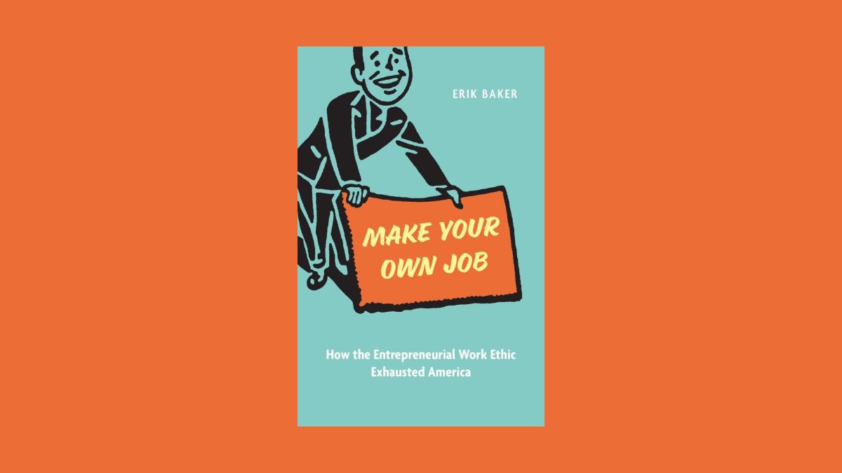 TheCEME's tweet image. Book Review:
In Make Your Own Job, @erikmbaker examines the ways in which an entrepreneurial work ethic became so embedded in America that it was adopted as assumed wisdom for all, rather than the choice of a few.
🔗: theceme.substack.com/p/andrew-baugh…