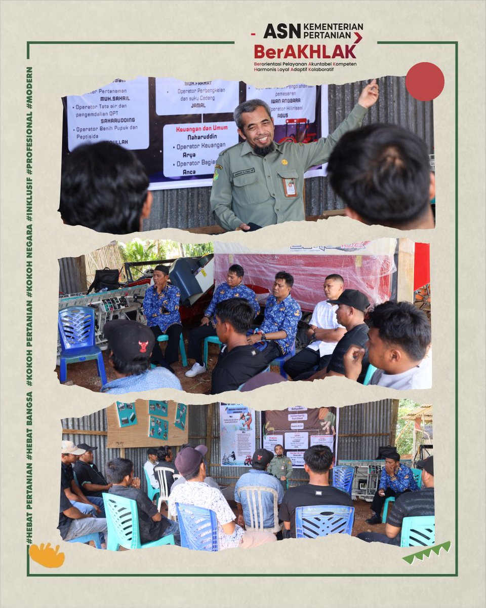 Balai Besar Pelatihan Pertanian (BBPP) Batangkaluku, Menjadi bagian dari upaya memperkuat semangat dan peran generasi muda dalam mendukung Ketahanan Pangan Nasional. 

🍃🍃