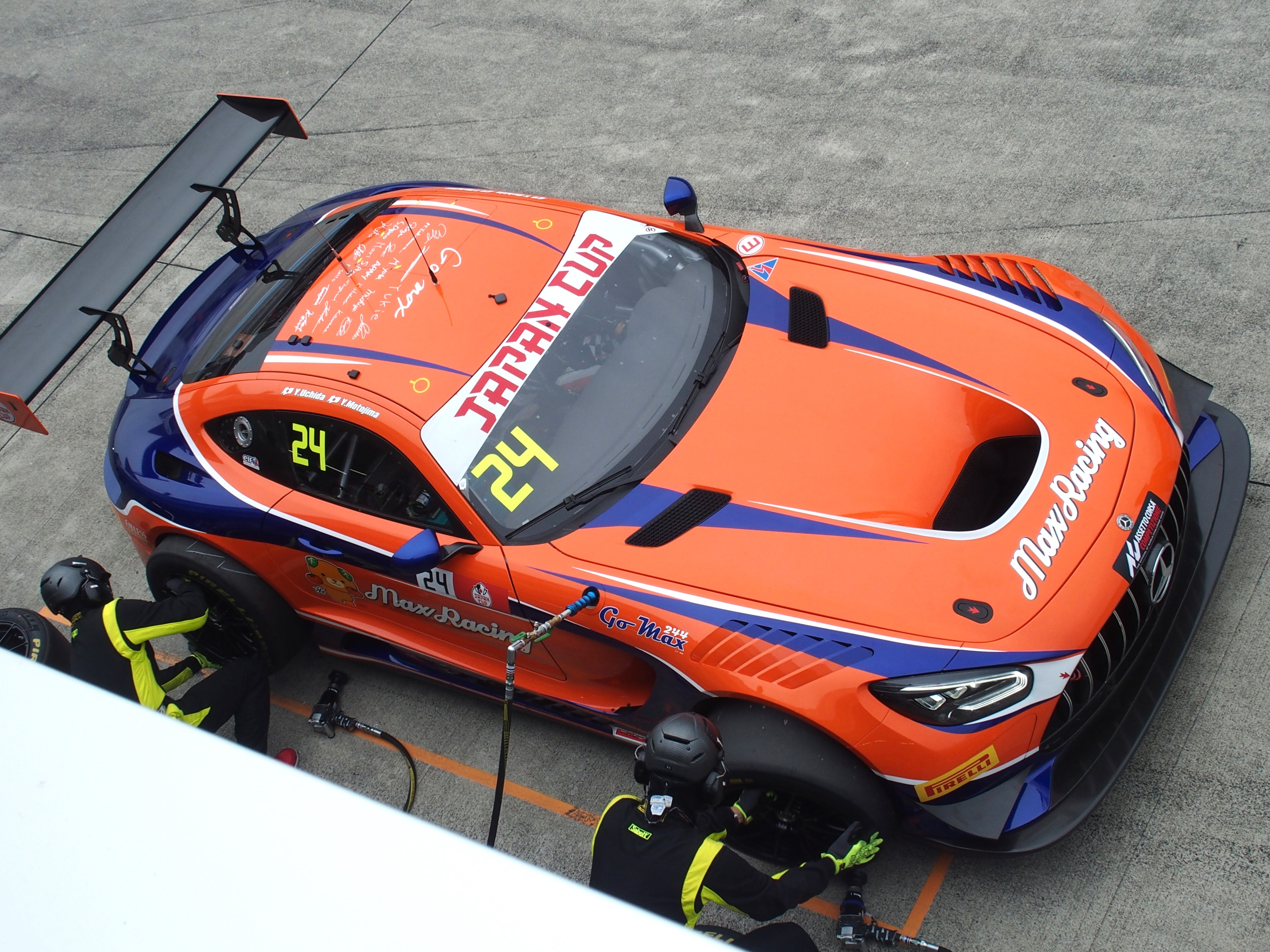 コンバータ　マックスレース　MaxRace F–1 v.4　　　⚠️ジャンク品⚠️ 岡山にやってきたGAINER Z、スーパーGT開幕戦出走は断念。第2戦