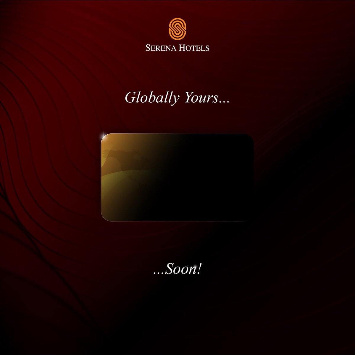 It’s global this time.

#GloballyYours 
#ComingSoon
#SerenaHotels