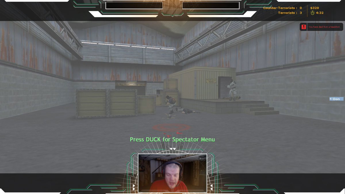 WedgeBob's tweet image. Well, I guess while I&apos;m waking up watching @coachmaryy and @twitchmerabella take on the current #CounterStrike2 version of #Nuke and such, yeah, you know me, had to pop in that old CD-ROM of #ConditionZero and play about the most original version of Nuke I could from the 1.6 Days