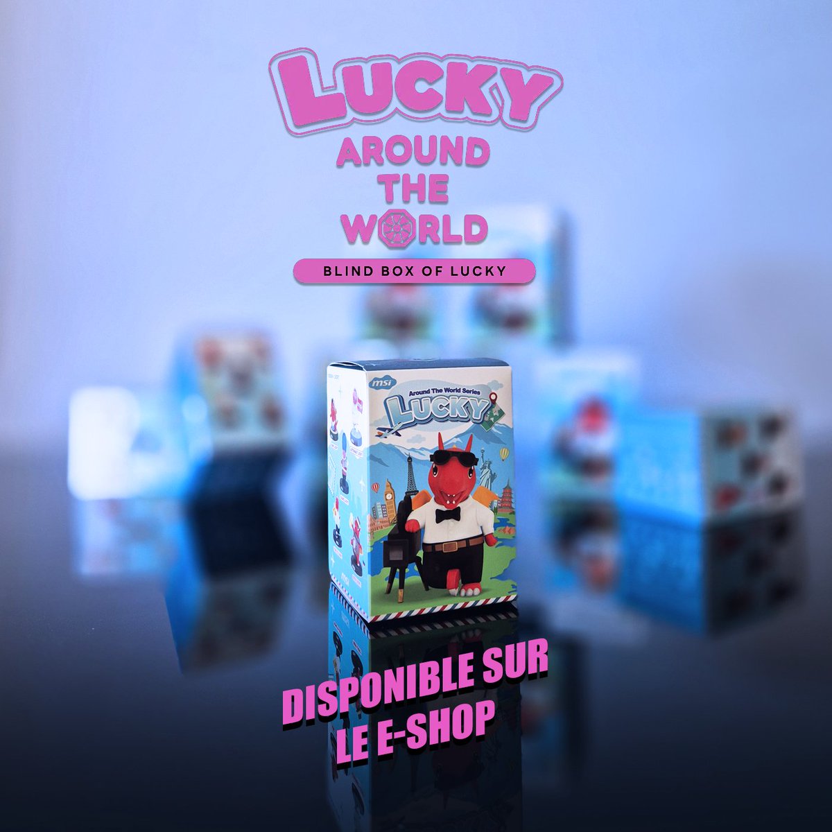 Quel Lucky vas-tu déballer ? 

Custom ton setup avec une figurine Lucky Around the World ! 🥳
Maintenant dispo : msi.gm/SA7B34E9