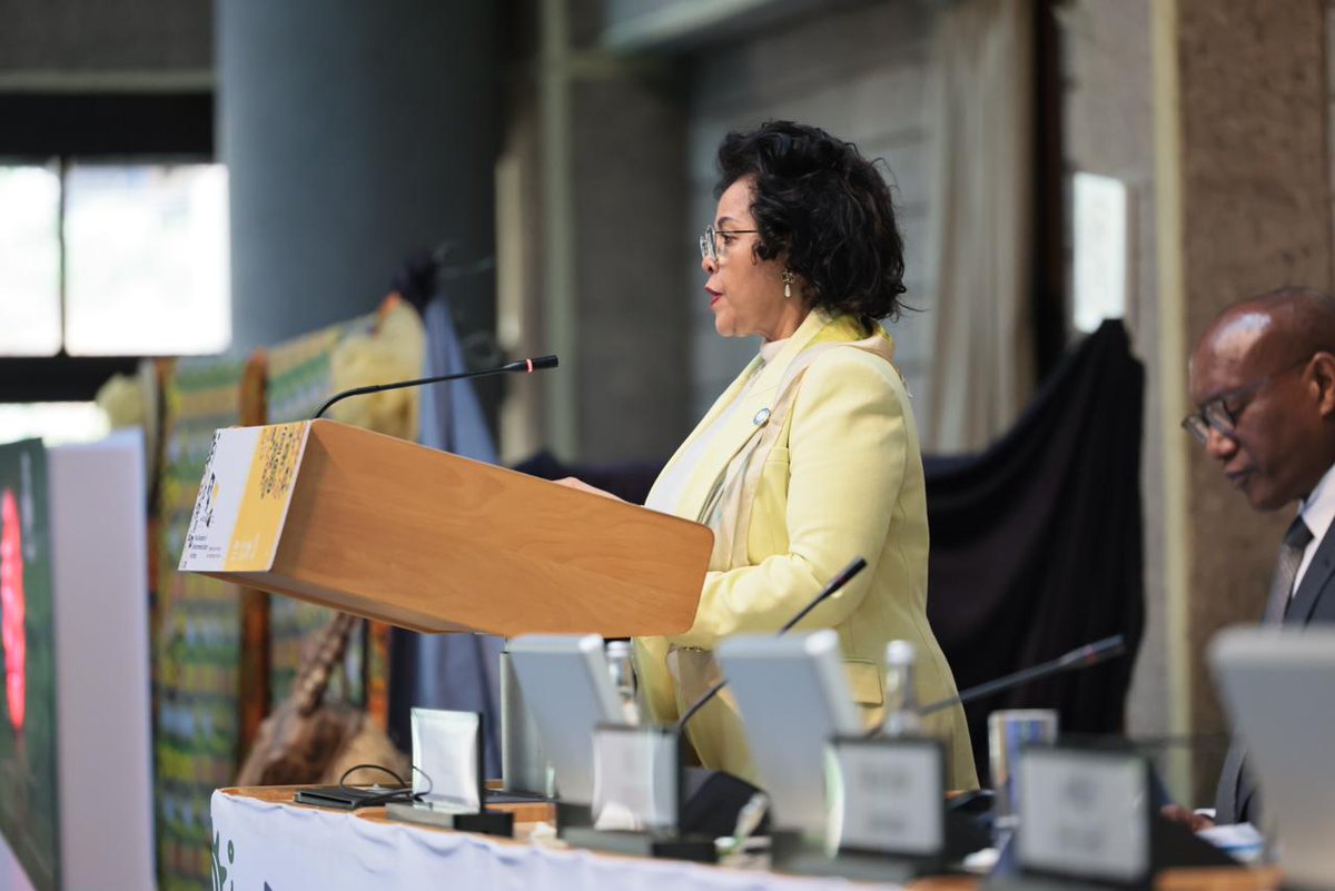 NEPAD_Agency's tweet image. 𝐀𝐔𝐃𝐀-𝐍𝐄𝐏𝐀𝐃 𝐚𝐭 𝐀𝐌𝐂𝐄𝐍𝟐𝟎
Highlights from AUDA-NEPAD’s engagement at the 20th Ordinary Session of the African Ministerial Conference on the Environment (#AMCEN), held in Nairobi, Kenya, from July 14–18, 2025. This milestone event marked 40 years of AMCEN, under…