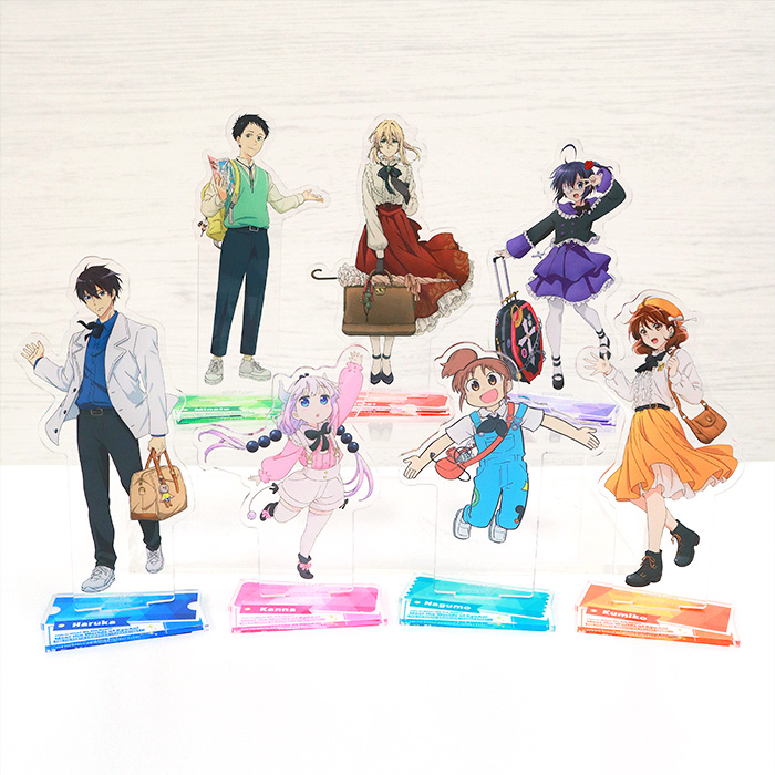 kyoani_event's tweet image. 【#京アニのセカイ展 グッズ】
・アクリルスタンド(全7種)予約受付中!
晴れやかな旅行スタイルのアクリルスタンドです。チケットデザインの台座がポイント!一緒に素敵な旅をお楽しみください♪
🔻締切は本日7月21日(月・祝)23:59まで!
kyoanishop.com/shopbrand/list…
#MeetTheWorldsOfKyoAni