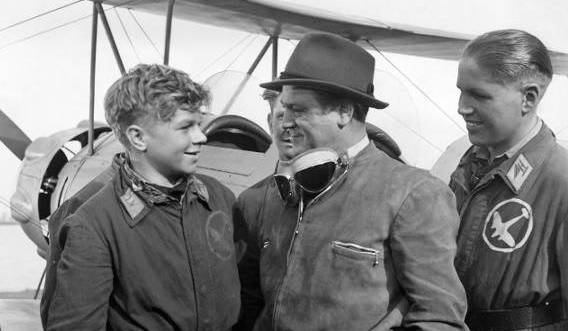 Vanguard_WW2's tweet image. The young actor seen here on the left in the 1944 Nazi propaganda film, "Young Eagles", would be recruited at the age of 16 into the 38th SS Grenadier Division Nibelungen in the dying months of the war, but ended up a Hollywood star.....